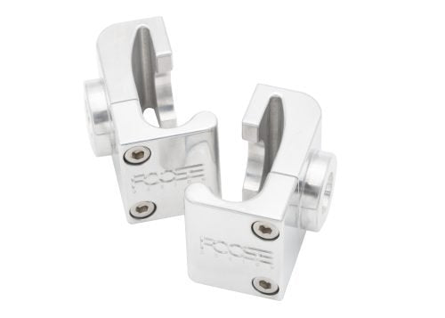 VW Foose Dune Buggy Side Mirror Mounts | Polished Billet Aluminum | Late Style | 16-8862-7