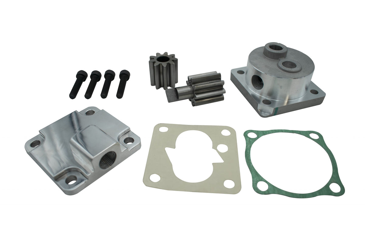 EMPI 16-9717-0 Aluminum Full-Flow Oil Pump Kit 1971+ Dish Cam for VW Type 1 Air-Cooled