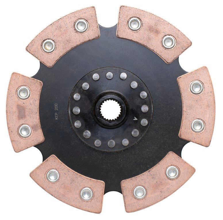 KEP Kennedy 200mm 6-Puck Clutch Disc 16-9899-0 for VW performance street