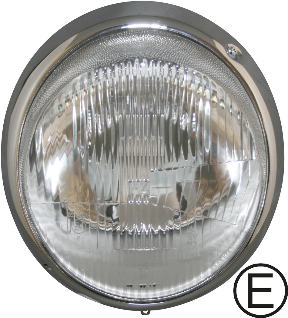 JP Group Headlight Assembly with Chrome Ring for Porsche 911 — part JP-2094-0