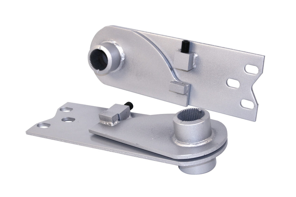 EMPI 17-2672-0 adjustable IRS spring plates, 1-1/4" collar for 21-3/4" torsion bars, silver painted, pair, off-road VW Baja, buggy and sand rail