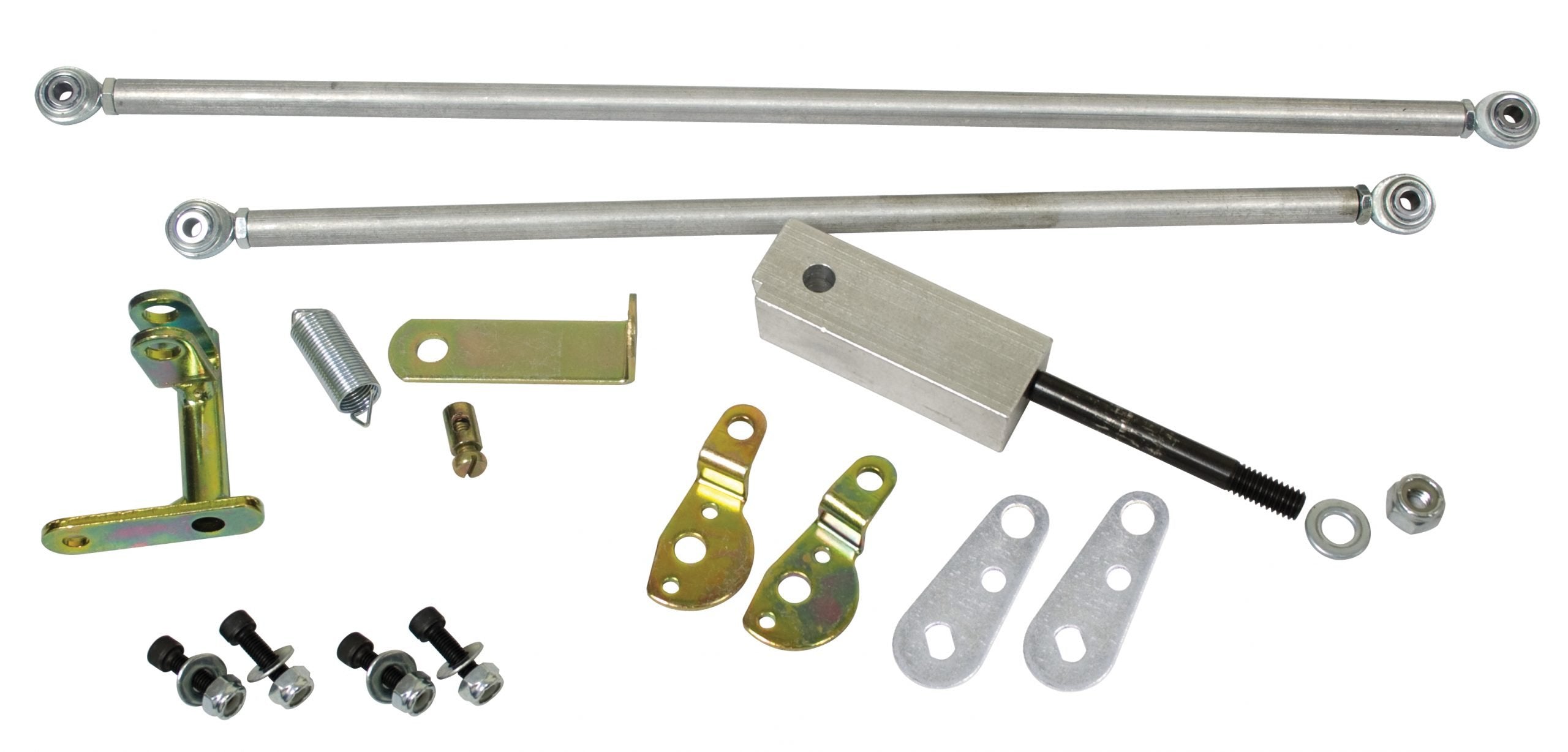 EMPI universal twist-style dual carburetor linkage for VW Type 1 (17-2945-0)