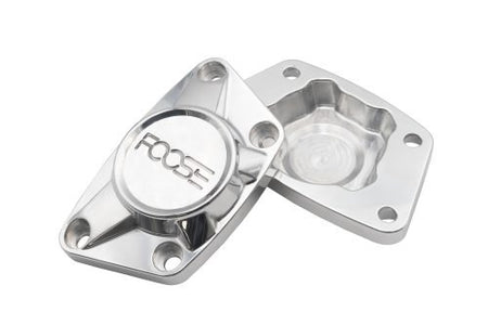 VW Foose Billet Spring Plate Caps | Polished Aluminum Finish | 1960-1968 Bug & Ghia | 17-8897-0 for Beetle, Karmann Ghia...