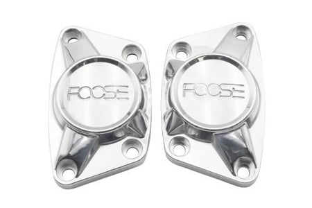 VW Foose Billet Spring Plate Caps | Polished Aluminum Finish | 1960-1968 Bug & Ghia | 17-8897-0 for Beetle, Karmann Ghia...