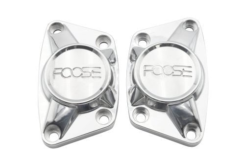 VW Foose Billet Spring Plate Caps | Polished Aluminum Finish | 1960-1968 Bug & Ghia | 17-8897-0 for Beetle, Karmann Ghia...