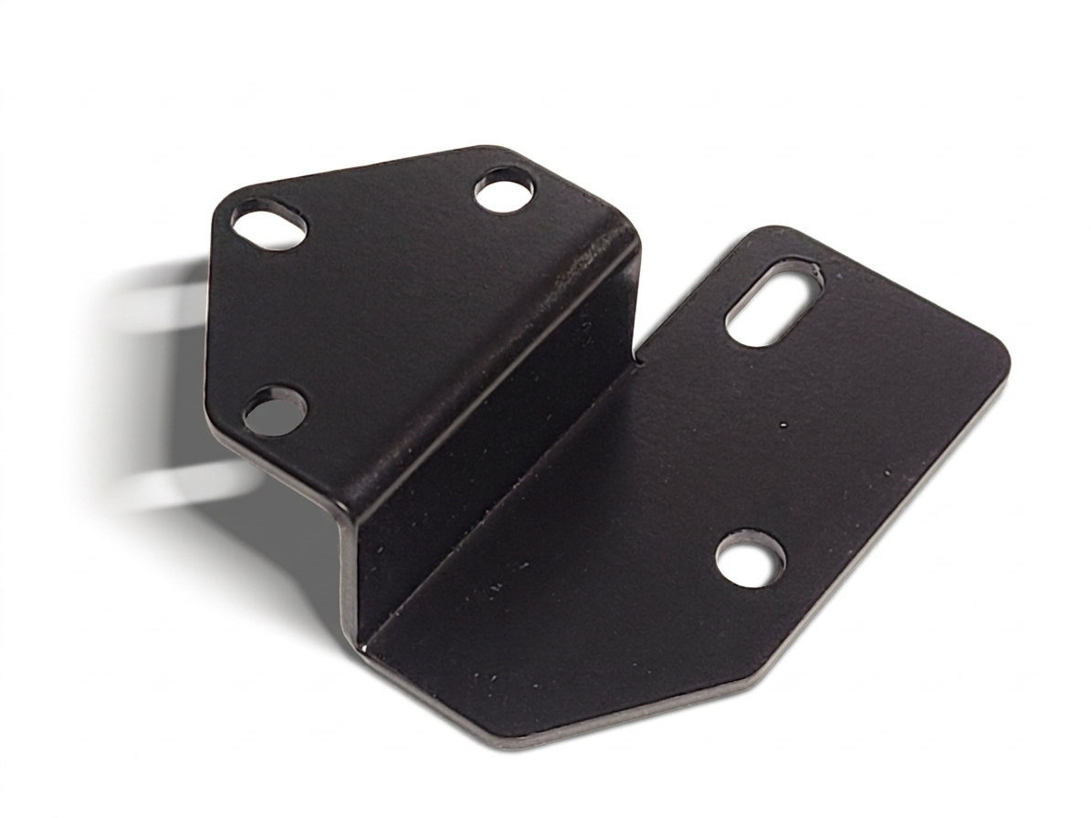 Left-Side Fender Oil Filter Mounting Bracket for Full-Flow Systems