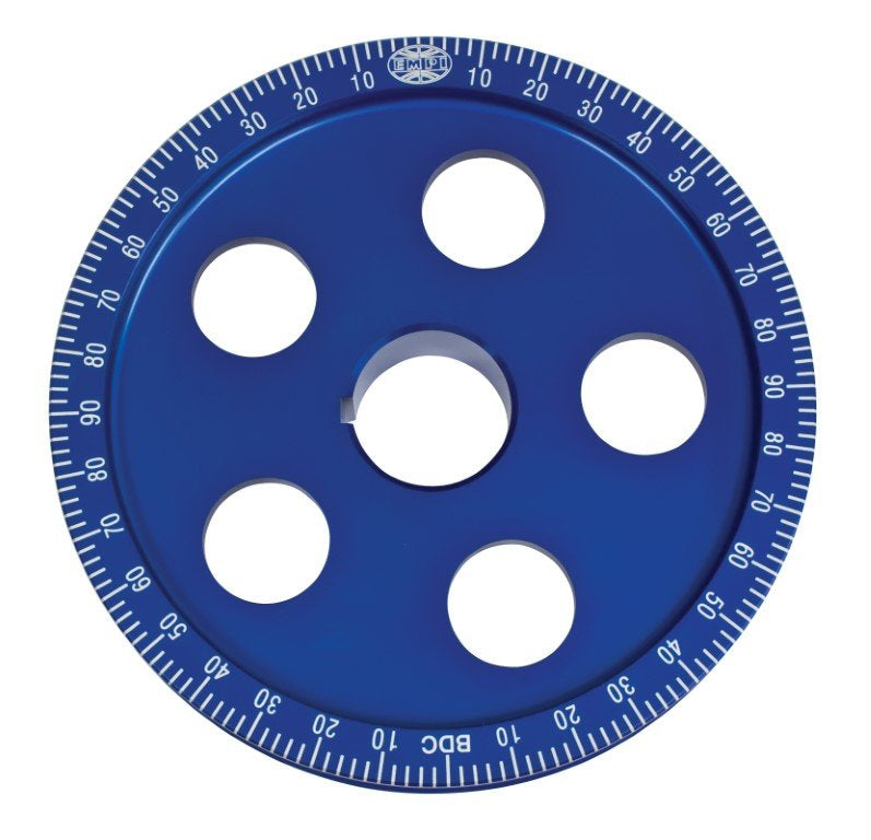 EMPI blue anodized serpentine pulley kit 18-1070-0 components