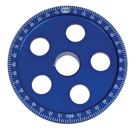 EMPI blue anodized serpentine pulley kit 18-1070-0 components