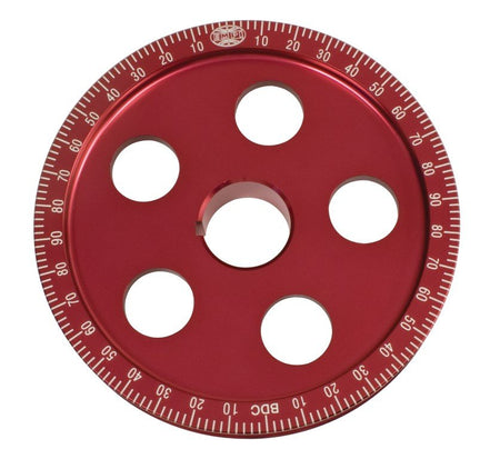 EMPI red anodized serpentine pulley kit 18-1071-0 components
