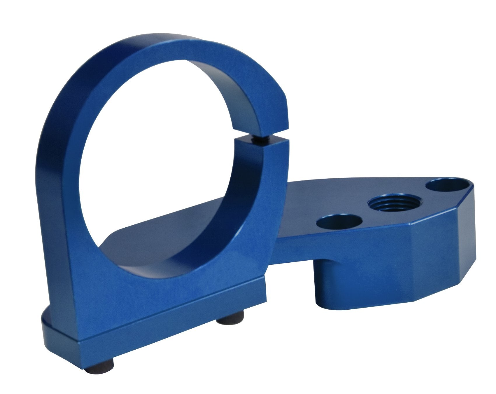 EMPI Billet Combo Fuel Pump Block-Off Coil Mount Blue 18-1089-0