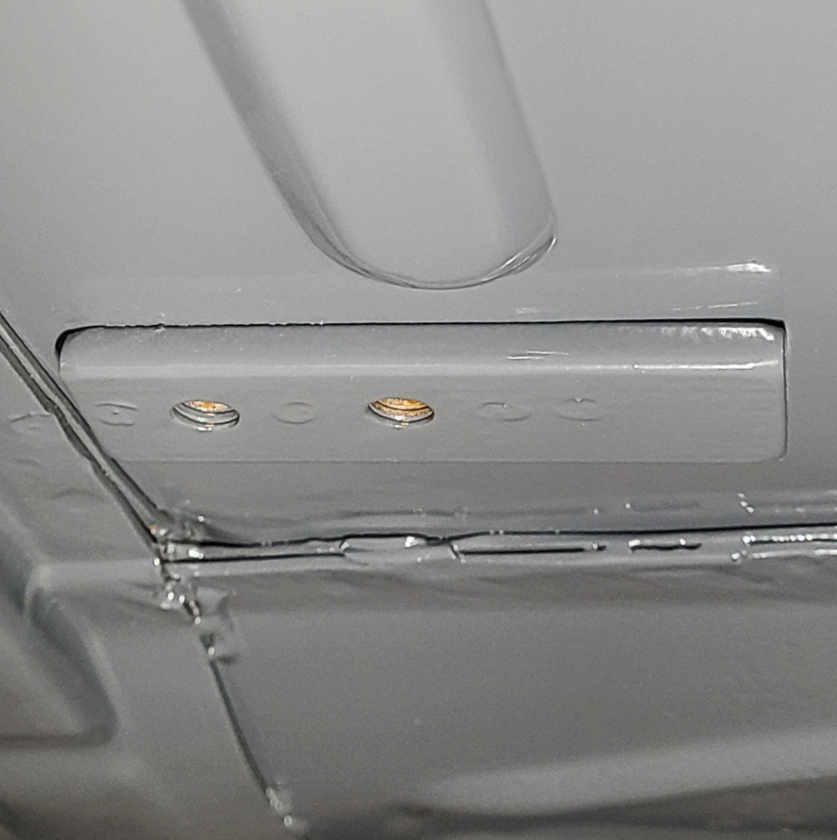 Bug Brake Pedal Support Plate (thru 1957), weld-in. for Beetle (1957)