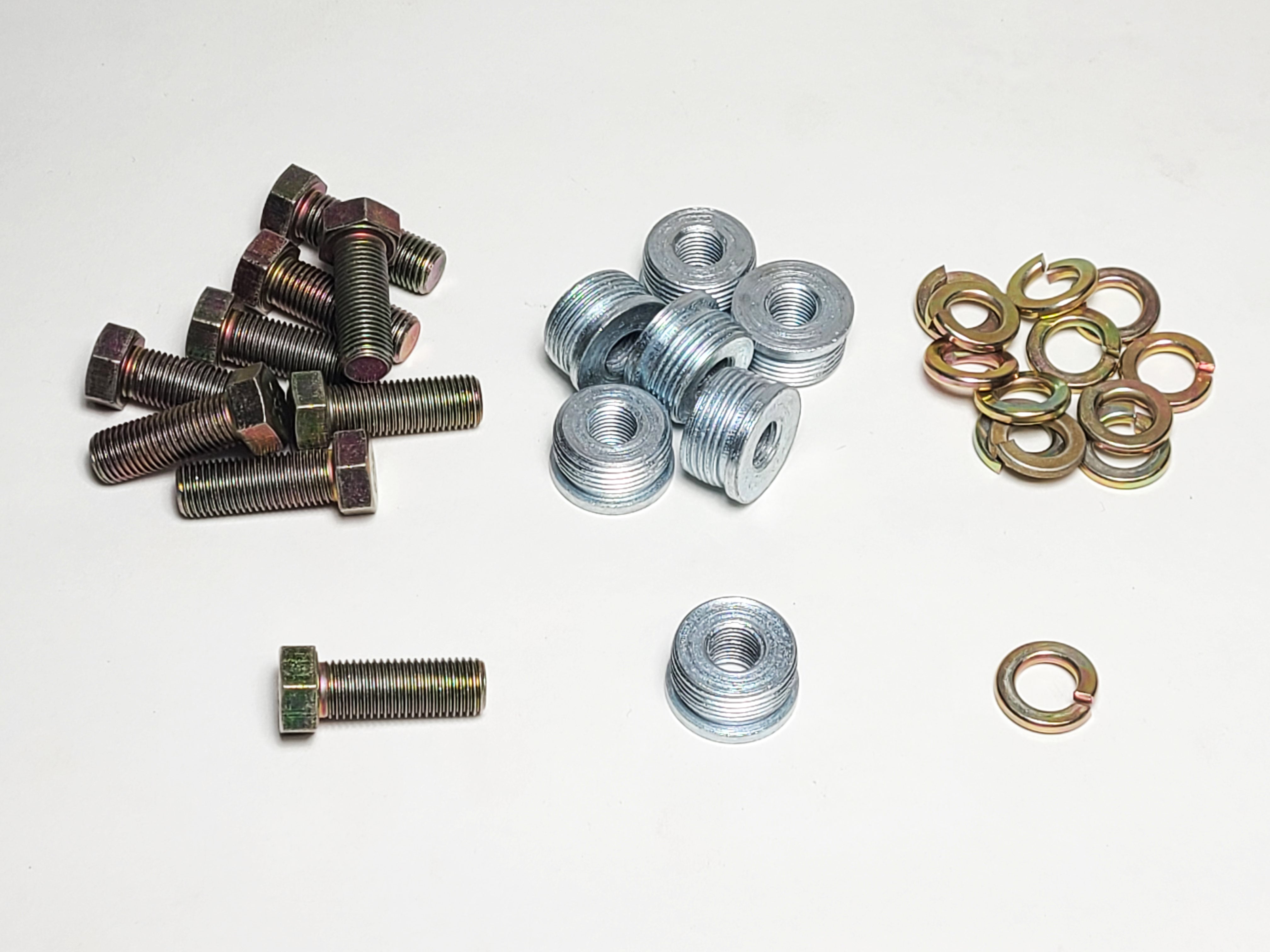 Early Seatbelt Plugs, Bolts & Washers