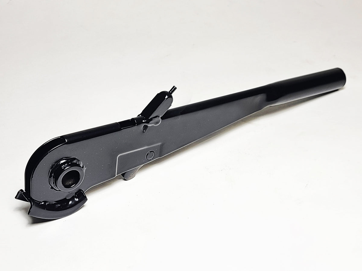 R05 German OEM VW Beetle parking brake handle, 1967 only, powder-coated and refurbished