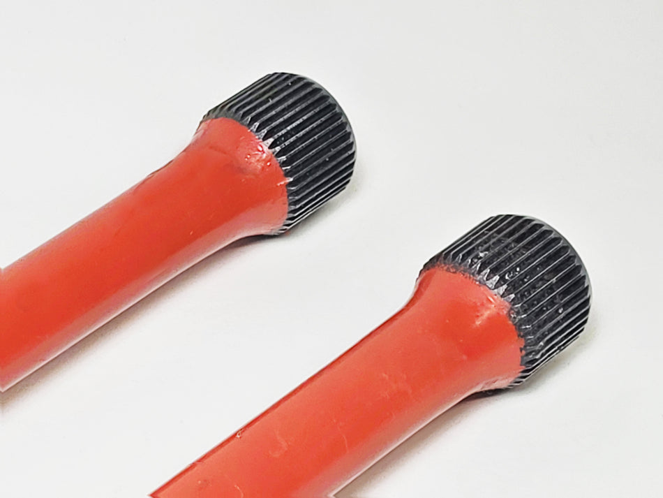 Torsion Bars:  1969 & up, 26 9/16” long bar, 22 mm diameter, Sold In Pairs, GERMAN