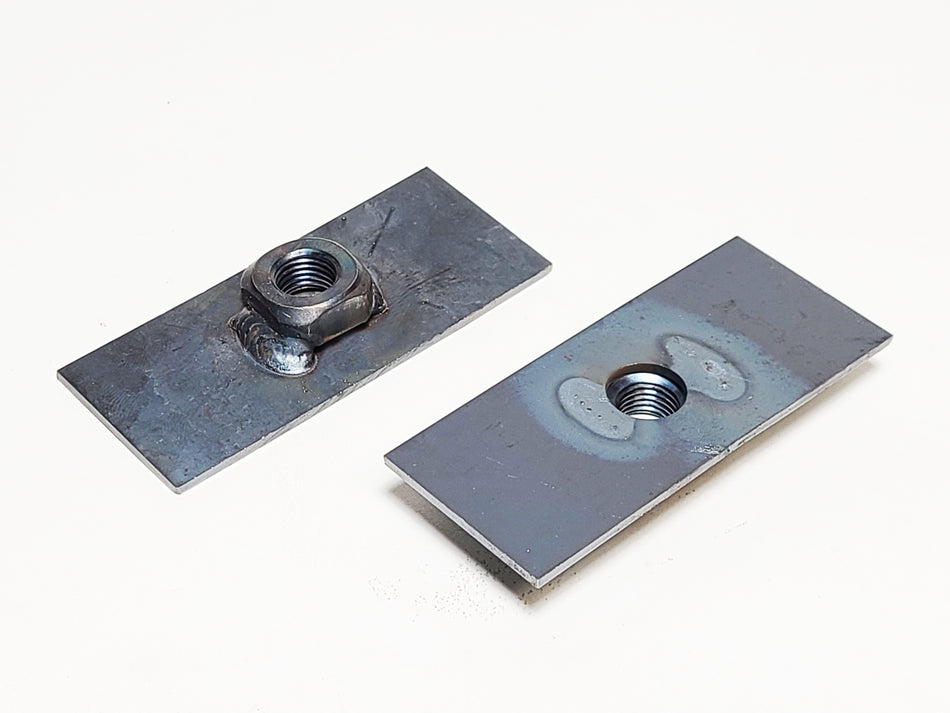 Type 1 Beetle factory-type Seat Belt Plates (Pair) for Beetle
