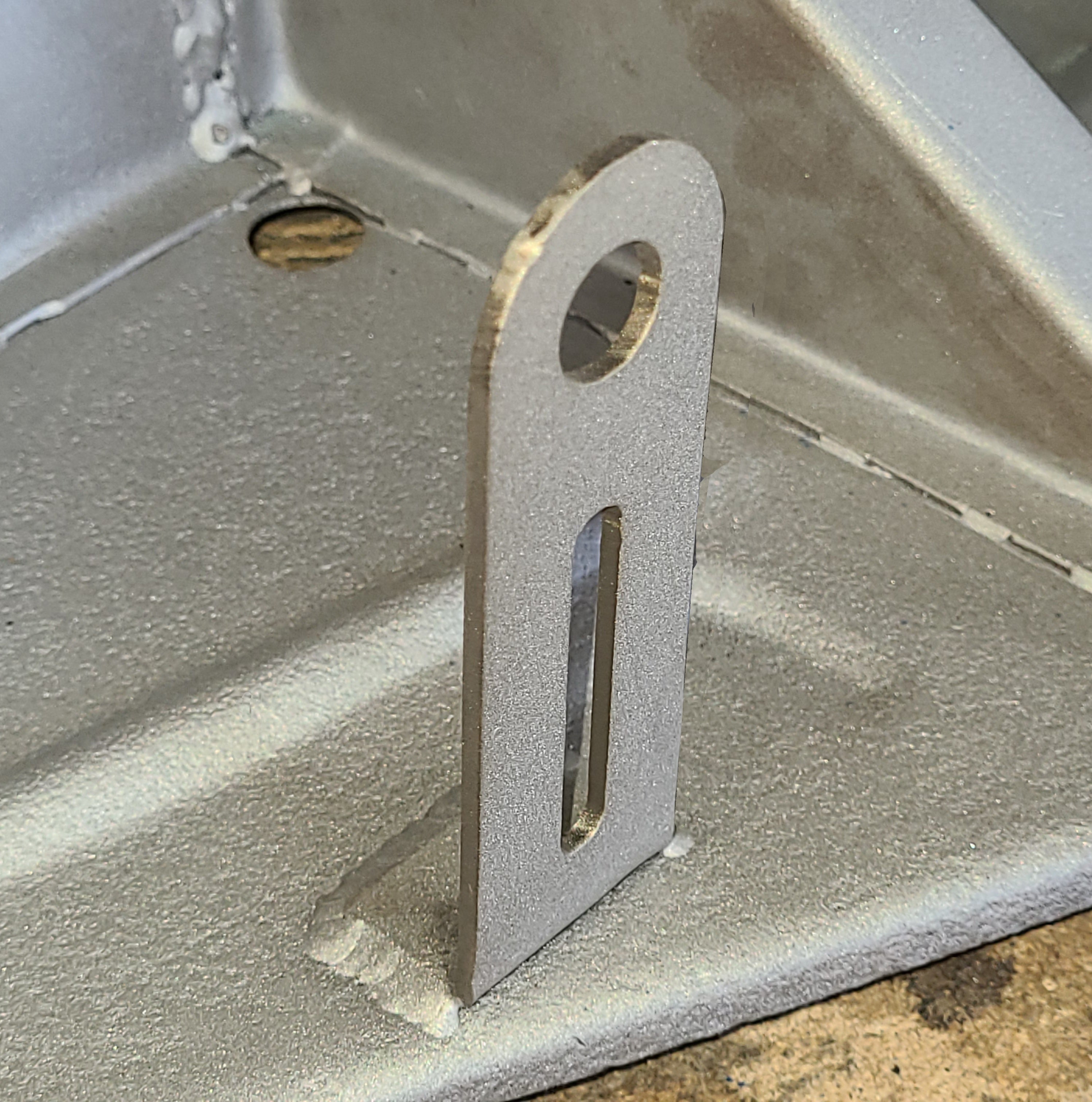 Bug: Framehead Front Brake Line Brackets for Beetle