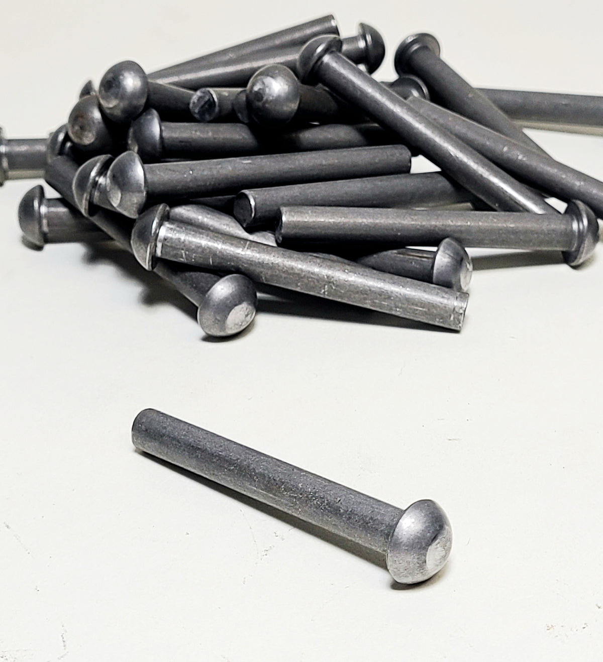 VW Bus Cargo Door Oversized Hinge Pin — Early Type 2, Pairs with #T09 1/4" Reamer