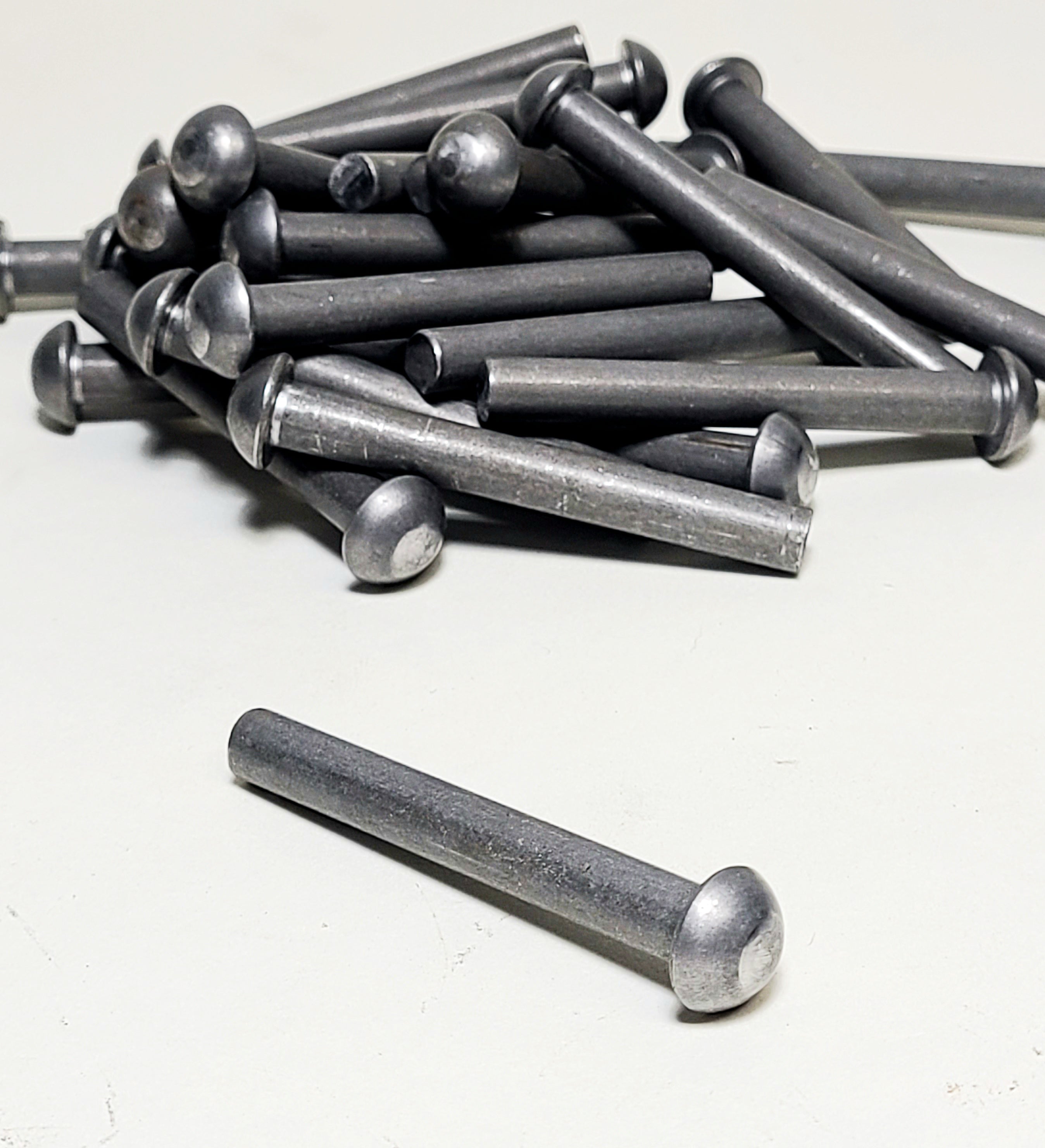 VW Bus Cargo Door Oversized Hinge Pin — Early Type 2, Pairs with #T09 1/4" Reamer