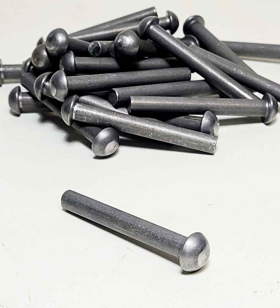 VW Bus Cargo Door Oversized Hinge Pin — Early Type 2, Pairs with #T09 1/4" Reamer