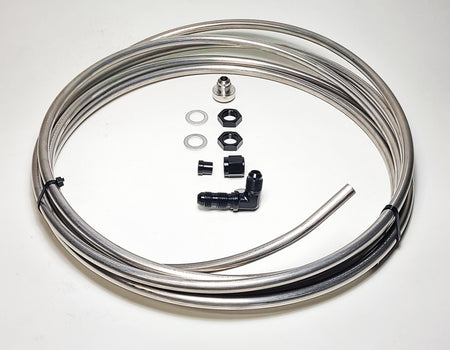 Fuel Line: Stainless -8 AN (1/2") Fuel Line Kit For Volkswagen Chassis