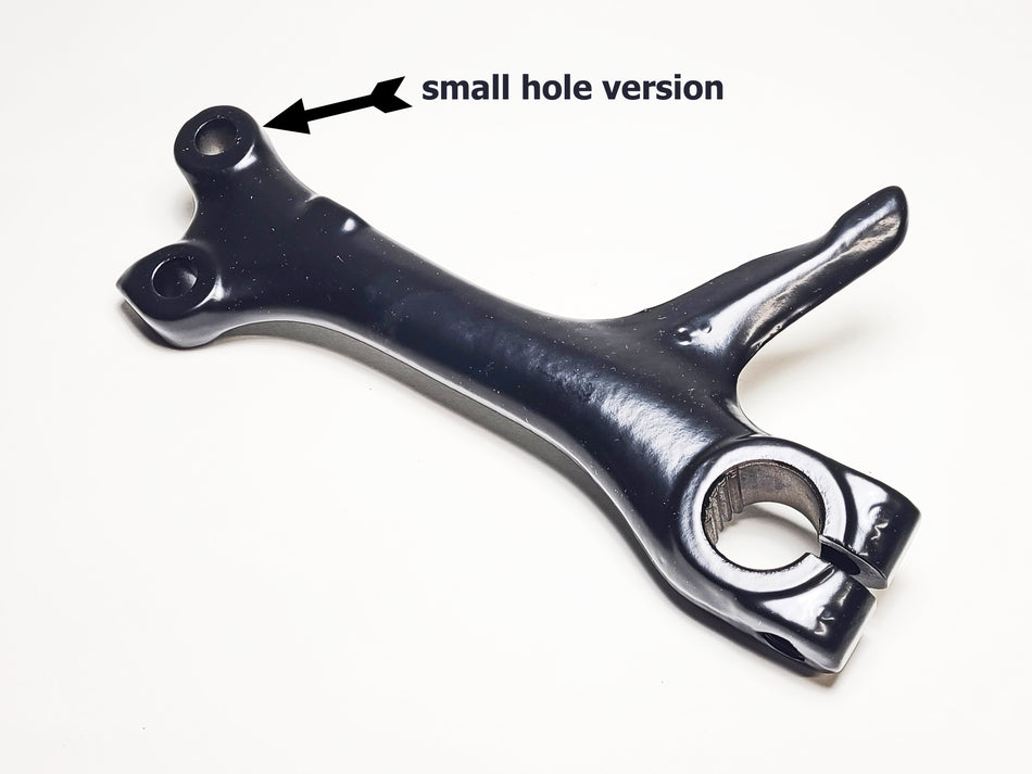 Late Pitman Arm ('69-77), Factory German, Powdercoated (both Big & Small Hole versions)