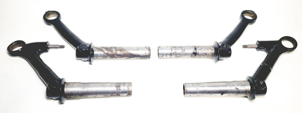 Four Ball Joint Arms, German OEM, refurbished with or w/o ball joints installed