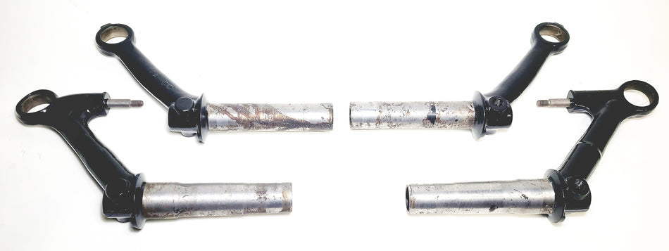 Four Ball Joint Arms, German OEM, refurbished with or w/o ball joints installed