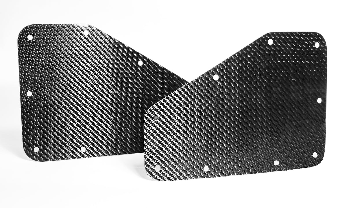 Carbon Fiber Panels for Washburn Big Window Carb Kits