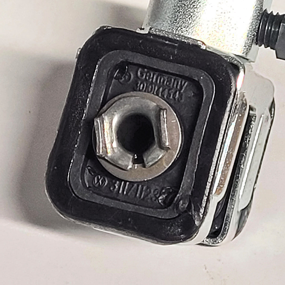 Original VW German Shift Rod Coupler - Restored OEM - Zinc Plated - New Bushings