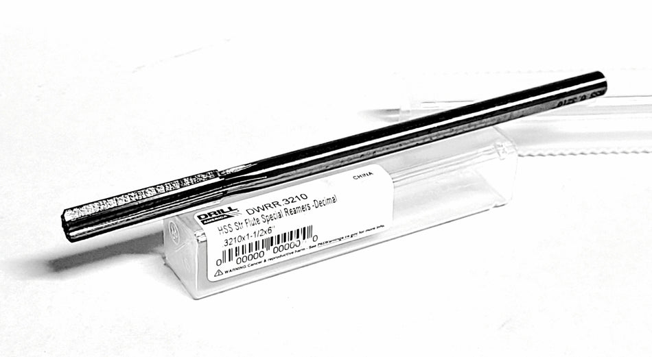 CH-R1 Oversized Door Pin Reamer .3210" HSS