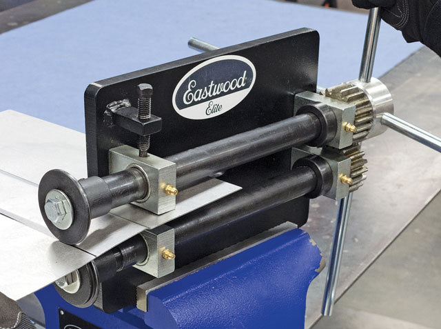 Eastwood 21487 bead roller throat depth and capacity detail