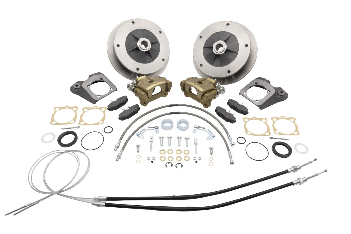 EMPI Zero-Offset Rear Disc Brake Kit with E-Brake - 5x205 IRS (22-2906-J)