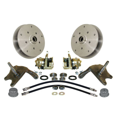 EMPI 2.5" Forged Drop Spindle Front Disc Brake Kit - Link Pin 5x205/5x130 (22-2925-0)