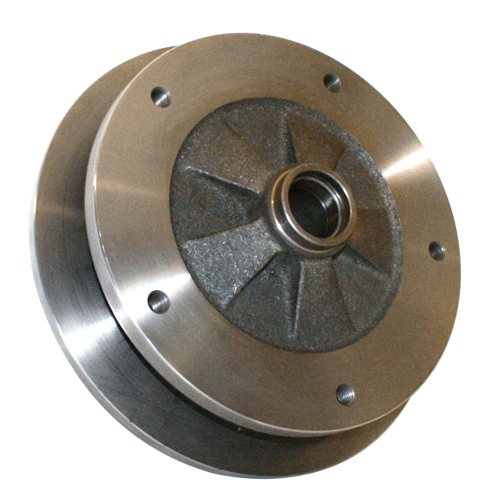 EMPI 22-2962-B front brake rotor, 5x205 wide-5, ball joint 1966 and later, VW Beetle and Karmann Ghia