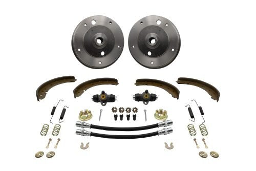 VW Rear Drum Brake Kit | 5x205mm Early 5-Lug | 1958-1964 Beetle & Ghia | 22-5000-0 for Beetle, Karmann Ghia (1958-1964)