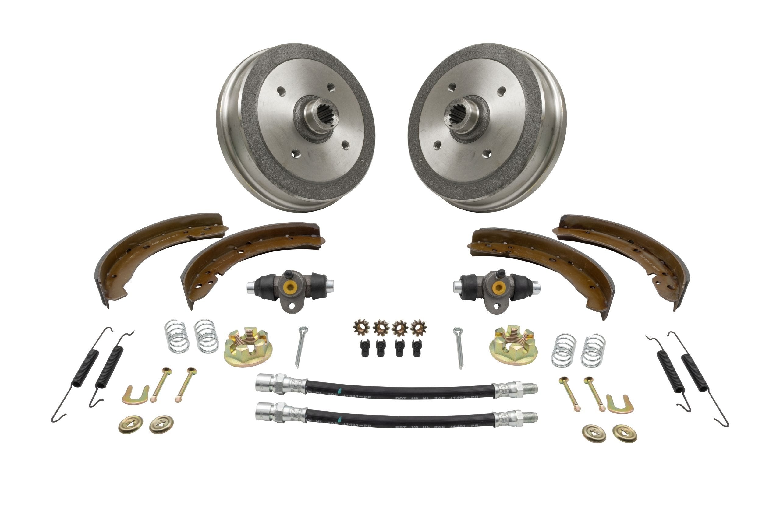 EMPI Rear Drum Brake Kit 22-5003-0 - IRS 4x130mm - 1968-79 Beetle