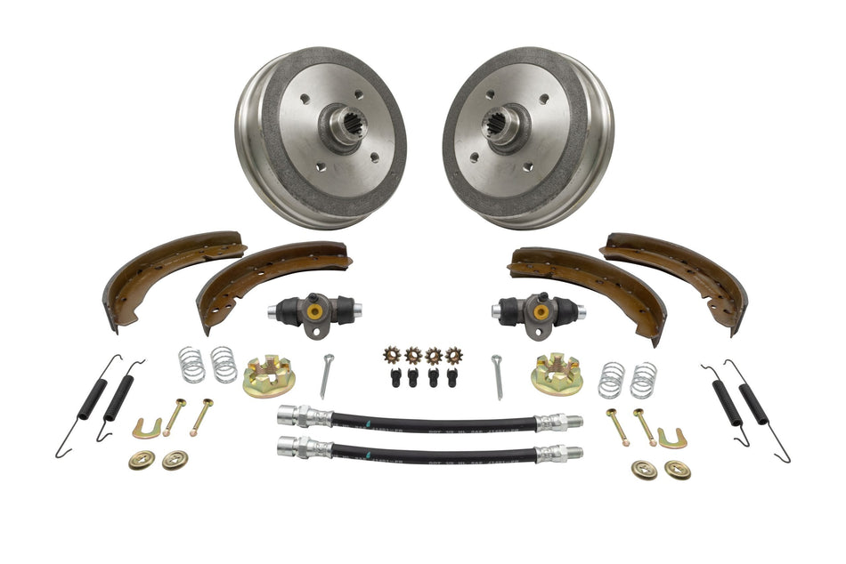 EMPI Rear Drum Brake Kit 22-5003-0 - IRS 4x130mm - 1968-79 Beetle