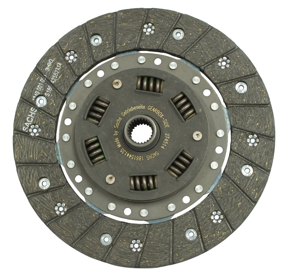 SACHS HD 215mm clutch disc 32-1263-B for VW Type 2 1974-1975