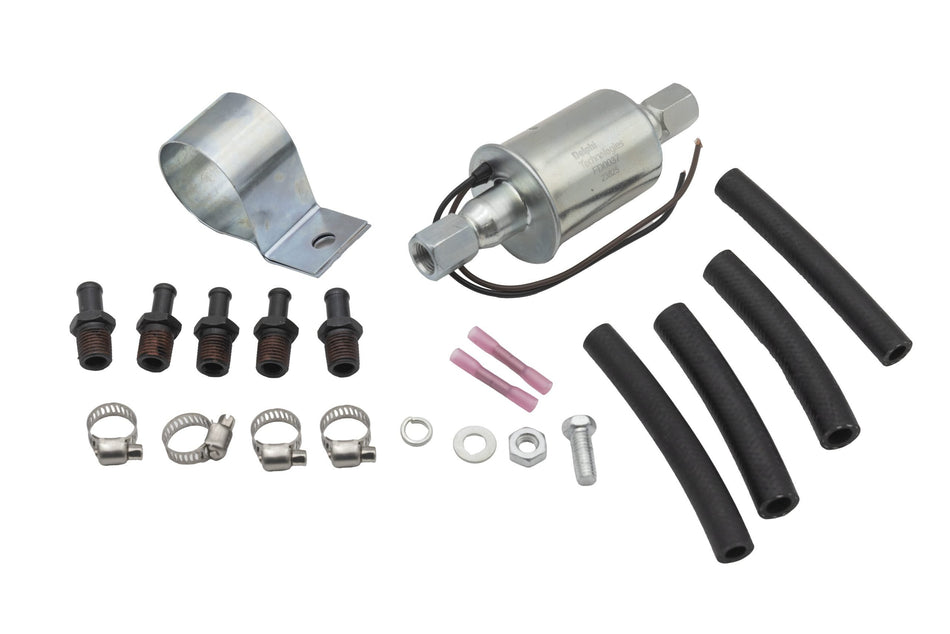 EMPI 12V Inline Fuel Pump with Filter 15 GPH 41-2604-0