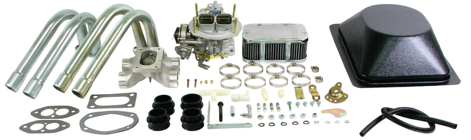 Genuine Weber 32/36 DFEV single carburetor kit for VW Bus, Type 4 & Porsche 914 (43-0670-0)