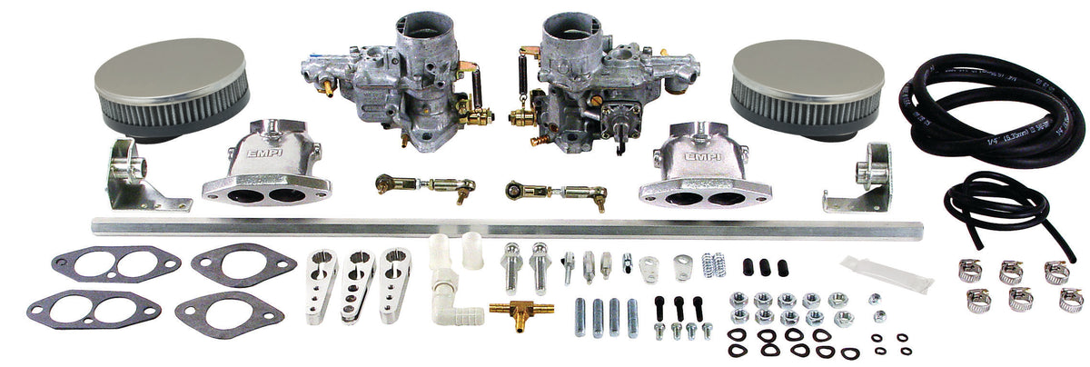 Weber 34mm ICT dual carburetor kit for VW Type 3 dual port (43-7311-0)