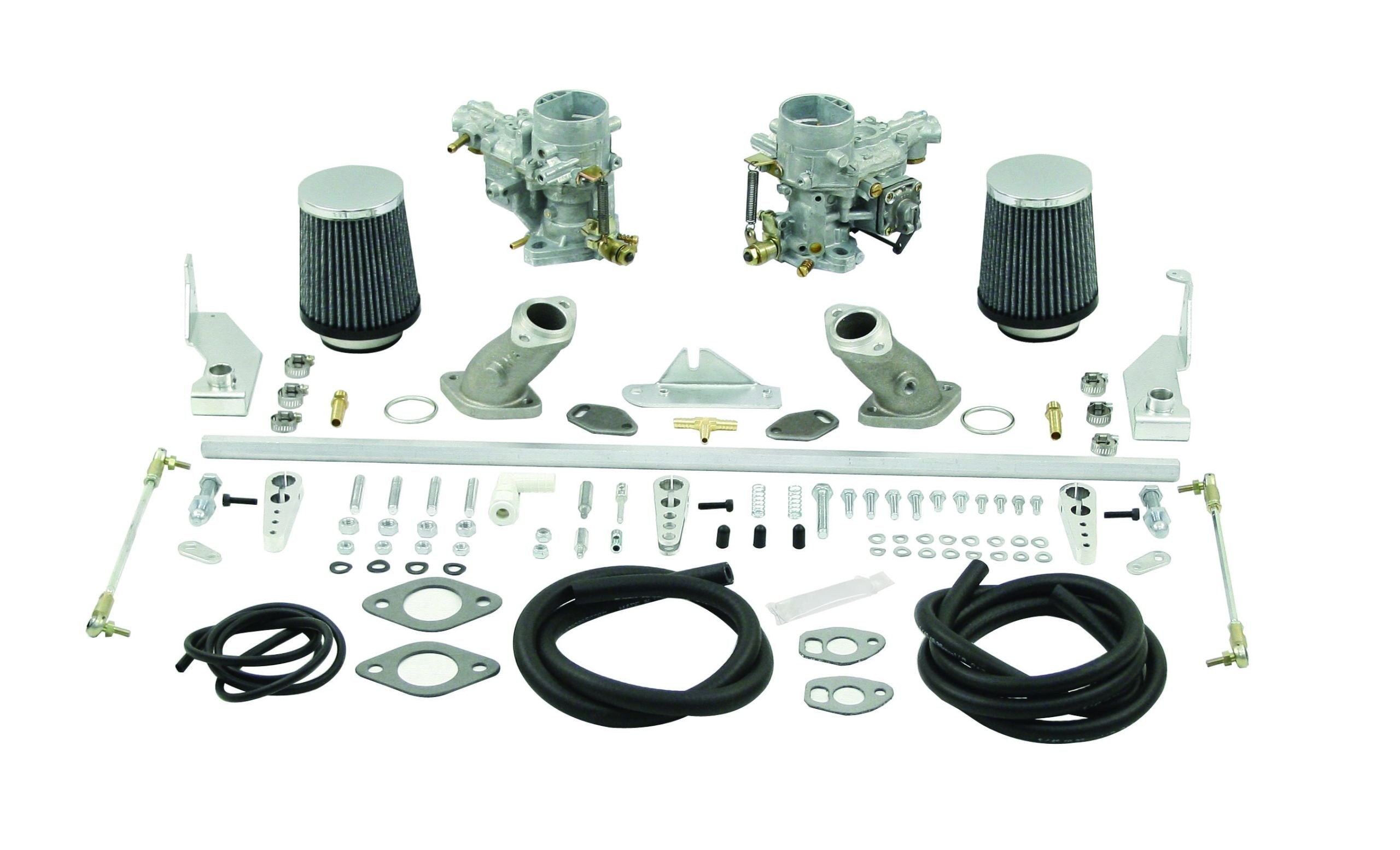 Genuine Weber 34mm ICT dual carburetor kit for VW Beetle, Super Beetle, Ghia, Bus & Thing (43-7401-0)