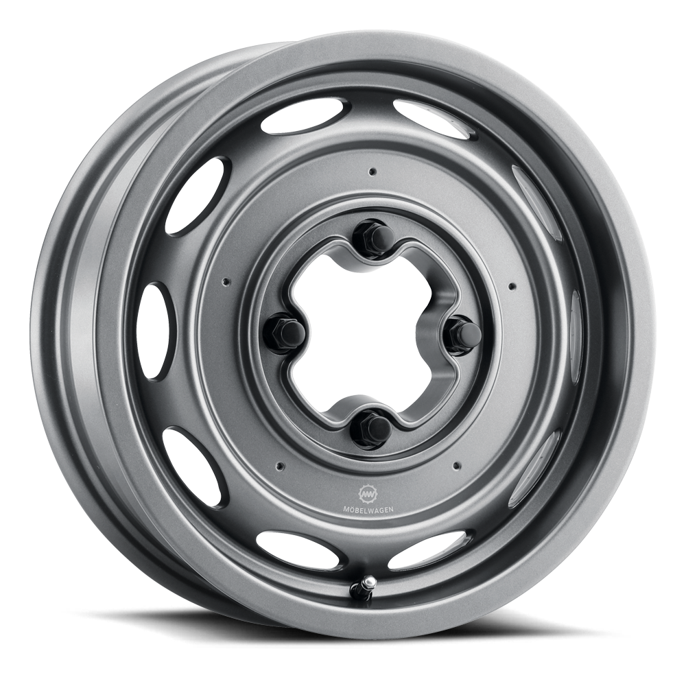 Mobelwagen 430 Race Interceptor wheel, satin gunmetal, 15x4.5 +25mm, 4x130 (MWR-430G-54530-25)