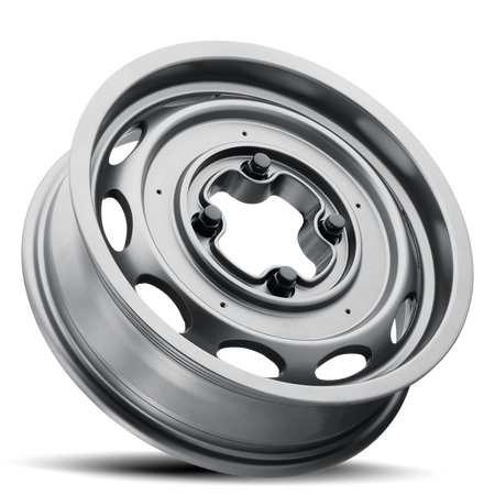 Mobelwagen 430 Race Interceptor satin gunmetal wheel laid flat, 15x4.5, 4x130