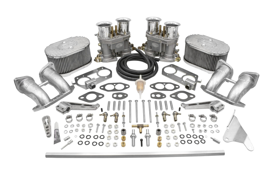 EMPI D-Series 45mm Dual Carburetor Kit : Dual Port, Fits Type 2, 4 and 914 (44-1032-0)