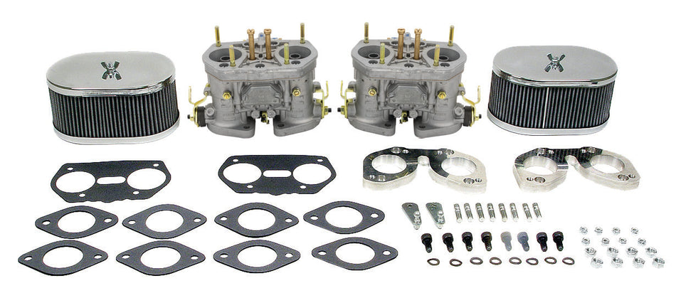 Genuine Weber 40mm IDF dual carburetor kit for Porsche 356 & 912 (44-1291-0)