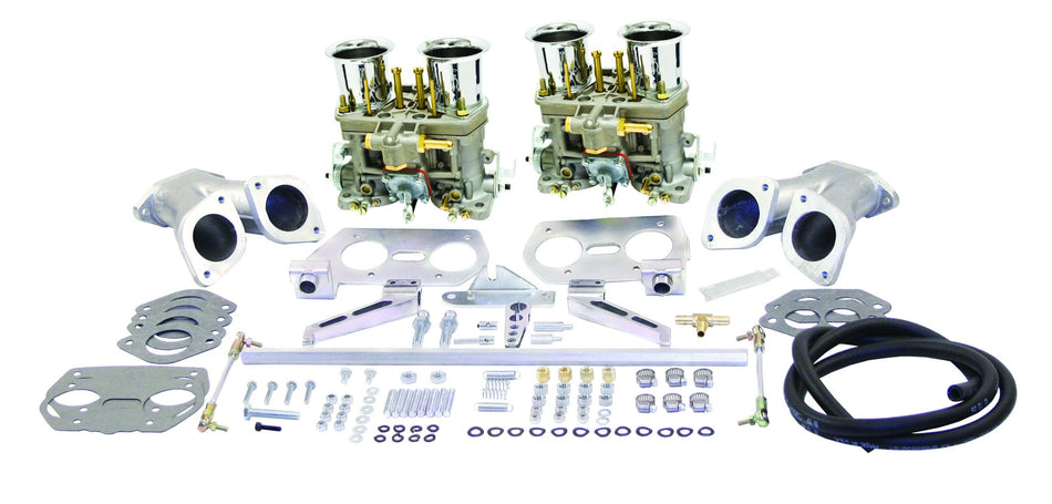 EMPI 40mm HPMX dual carburetor kit, no air cleaners, VW Type 1 (47-6317-0)