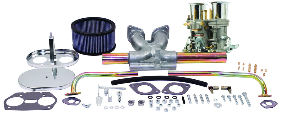 EMPI 40mm HPMX single carburetor kit for VW Beetle, Super Beetle, Ghia, Bus & Thing (47-7315-0)