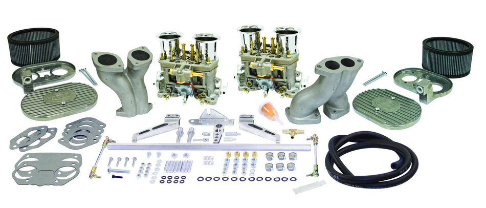 EMPI Ultra 44mm HPMX dual carburetor kit, VW Type 1 (47-7336-0)