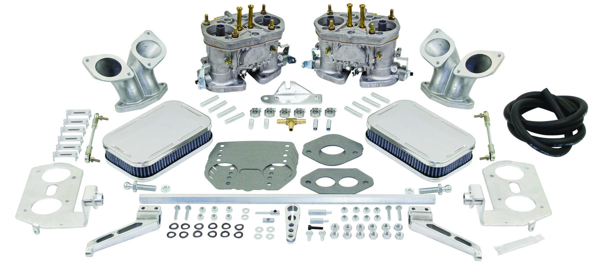EMPI 40mm HPMX dual carburetor kit for VW Squareback, Fastback & Notchback (47-7341-0)
